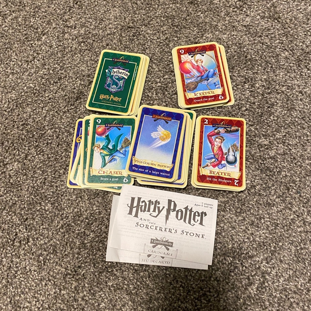 Harry Potter Quidditch Card Game